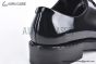 Prada Brushed Black Leather Derby I