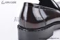 Prada Brown Brushed Leather Loafer