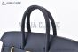 Hermes Birkin 25 Bleu Nuit Togo Leather Gold Hardware Fully Handmade