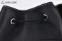 Dior Saddle Backpack with Flap Black Grained Calfskin