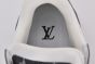 LV Trainer Sneaker Monogram Denim & Embossed Grey 1ADF5C