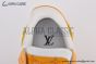 LV Trainer Sneaker Monogram Denim & Embossed Orange 1A9JHB