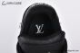 LV Trainer Sneaker Grained Leather Black 1ADDCM