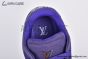 LV Trainer Sneaker Grained Nubuck Buffalo Purple Leather 1ADHAR