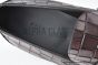 Balenciaga Dark Brown Waxed Paterned Leather Loafer