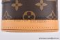 LV Fold Me Pouch Monogram Canvas Brown M80874