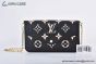 LV Félicie Pochette Bag Monogram Empreinte Leather Black M82479