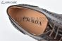 Prada Classic Brown Smooth Leather Brogue Oxford