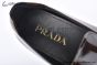 Prada Chocolate Brown Patent Leather Loafers