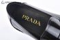 Prada Black Brushed Leather Loafer