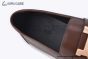 Hermes Paris Dark Brown Leather Loafer