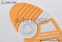 LV Trainer Sneaker Monogram Denim & Embossed Orange 1A9JHB