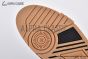 LV Trainer Sneaker Damier Embossed Leather Black 1AHTSW