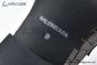 Balenciaga Dark Brown Waxed Paterned Leather Loafer