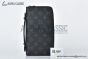 LV Zippy XL Wallet Black Monogram Eclipse Canvas M61698