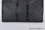 LV Keepall Bandoulière 45 / 50 / 55 Monogram Eclipse Canvas Black M40569 / M14202 / M40605