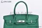 Hermes Birkin 30 Vert Vertigo Epsom Leather Palladium Hardware Fully Handmade