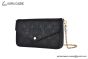LV Félicie Pochette Bag Monogram Empreinte Leather Black M82477
