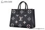 LV OnTheGo MM Bag Monogram Empreinte Leather Black M45495