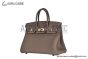 Hermes Birkin 25 Etoupe Togo Leather Gold Hardware Fully Handmade