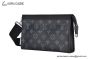 LV Gaston Wearable Wallet Monogram Eclipse Reverse Canvas M81124