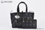 Dior Medium Toujours Bag Black Macrocannage Calfskin