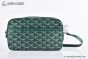 Goyard Cap-Vert PM Bag Canvas & Calfskin Green