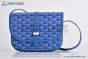Goyard Belvedere PM Bag Canvas & Taurillon Leather Sky Blue