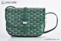 Goyard Belvedere PM Bag Canvas & Taurillon Leather Green