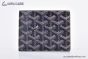 Goyard Victoire Wallet Navy Blue