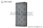 LV Brazza Wallet Anthracite Gray Monogram Leather M81335
