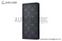 LV Brazza Wallet Gray Monogram Eclipse Canvas M61697