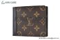 LV Multiple Wallet Brown Monogram Macassar Canvas M69408