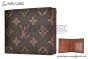LV Slender Wallet Brown Monogram Eclipse Canvas M64002