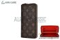 LV Zippy Wallet Brown/Red Monogram Canvas M41896