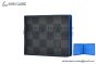 LV Slender Wallet Black/Blue Damier Graphite Canvas N64033