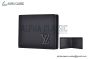 LV Multiple Wallet Black Aerogram Leather M69829