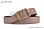 HERMES Tube H Belt Permabrass Buckle & Graphite / Craie Reversible Togo & Box 135 Leather Belt