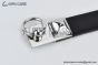 HERMES Lady Rivale Jean 18 Buckle & Black Epsom Leather Belt