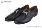 Hermes Paris Black Goat Leather Loafer