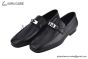 Hermes Karl Black Smooth Leather Loafer