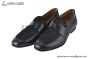 Hermes Ancora Black Smooth / Suede Leather Loafer