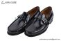 Hermes Igor Black Patent Leather Loafer