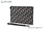 Dior A5 Pouch Beige & Black Oblique Jacquard