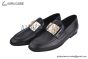 Dolce & Gabbana Black Brushed Calfskin Leather Loafer