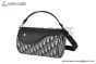 Dior Mini Roller Bag Beige & Black Oblique Jacquard with Black Grained Calfskin 