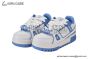 LV Trainer Maxi Sneaker Grained Leather Blue & White 1ACPR1