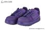 LV Trainer Maxi Sneaker Alligator-printed Nubuck Leather Purple 1ACNM0