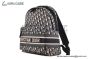 Dior Travel Backpack Beige & Blue Oblique Jacquard