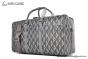 Dior Lingot 50 Bag Gray Diamond Canvas with Gray Smooth Calfskin